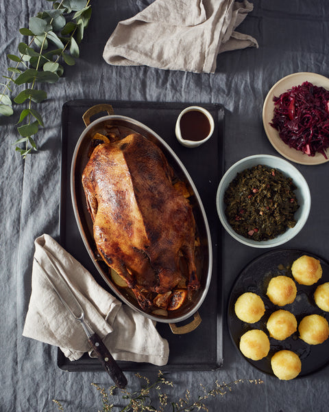 Gänsebraten bestellen – Perfekte Weihnachtsgans mit Beilagen abholen in ...